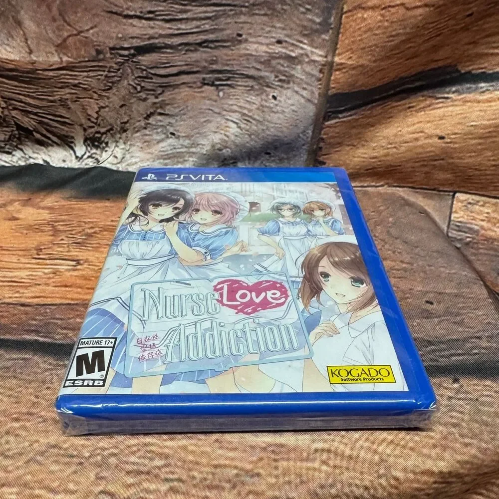 Nurse Love Addiction PS Vita Video Game Visual Novel Limited Run